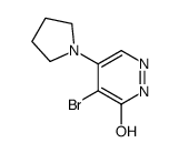 4-溴-5-(1-吡咯烷基)-3(2H)-哒嗪酮