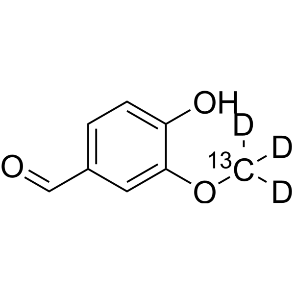 香兰素-13C,d3