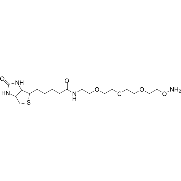 Biotin-PEG3-oxyamine