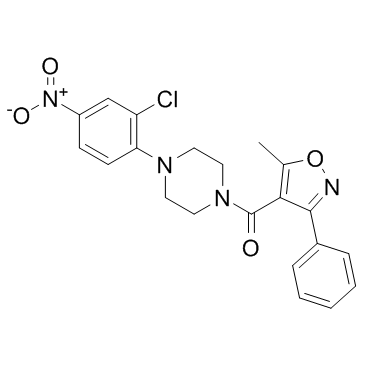 [4-(2-氯-4-硝基苯基)-1-哌嗪基](5-甲基-3-苯基-4-异恶唑基)甲酮