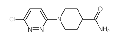 1-(6-氯-3-哒嗪基)哌啶-4-酰胺