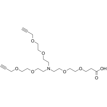 N-(PEG2-C2-acid)-N-bis(PEG2-propargyl)