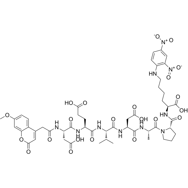 Mca-DEVDAPK(Dnp)-OH