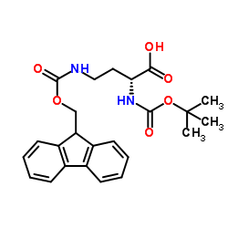 N-叔丁氧羰基-N'-芴甲氧羰基-D-2,4-二氨基丁酸