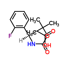 BOC-(R)-3-氨基-3-(2-氟苯基)-丙酸