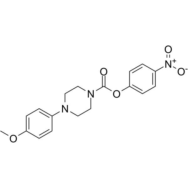 4-硝基苯基 4-(4-甲氧基苯基)哌嗪-1-甲酸酯