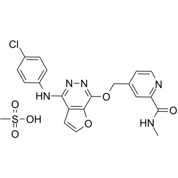 Telatinib mesylate