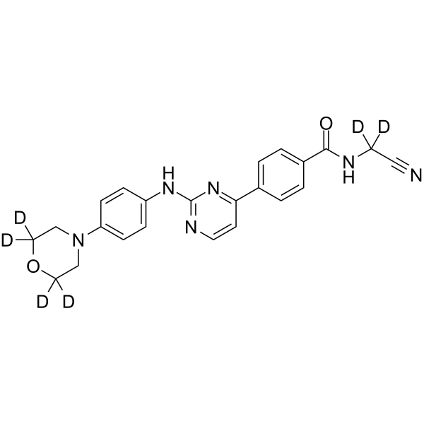 Momelotinib-2,2,6,6-d6