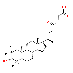 Glycolithocholic acid-d4