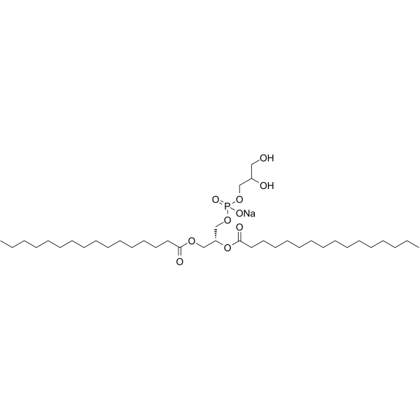 1,2-二棕榈酰基-sn-甘油-3-磷酸-(1'-rac-甘油)(钠盐)