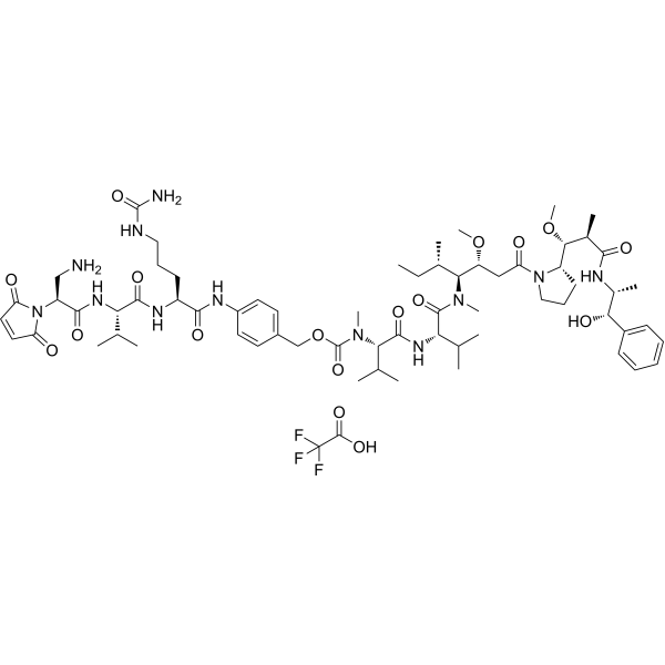 mDPR-Val-Cit-PAB-MMAE TFA