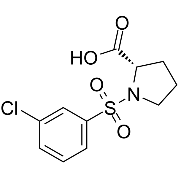 ((3-Chlorophenyl)sulfonyl)proline