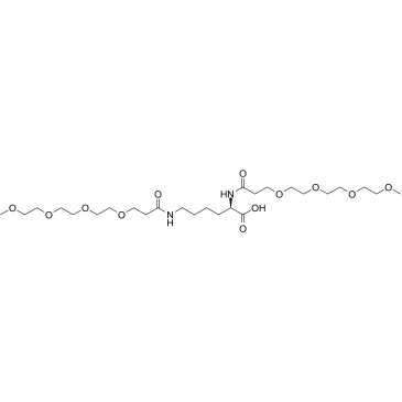 Bis-(m-PEG4)-amidohexanoic acid