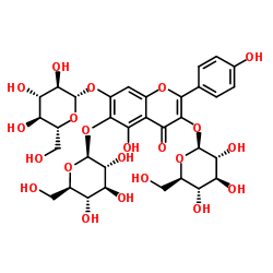 6-羟基山奈酚 3,6,7-三葡萄糖苷