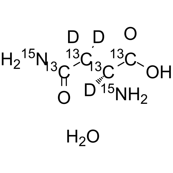 L-天冬酰胺一水合物 13C4,15N2,d3 (一水合物)