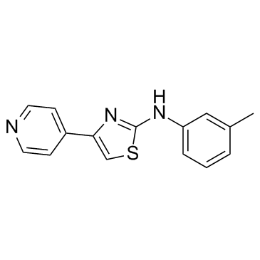 N-(3-甲基苯基)-4-(4-吡啶)-2-噻唑胺