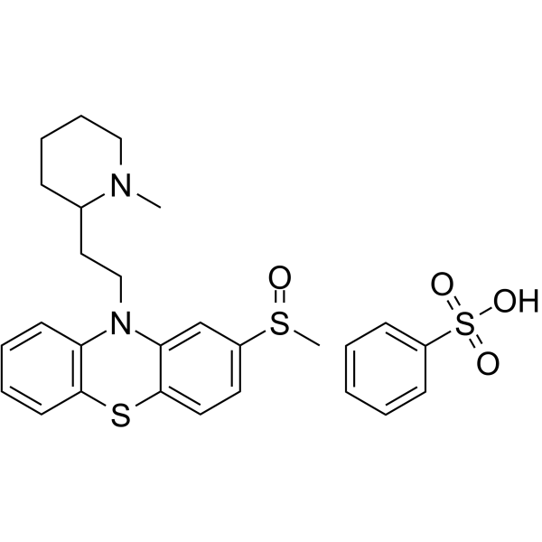 10-[2-(1-甲基-2-哌啶基)乙基]-2-(甲基亚磺酰基)-10h-苯并噻嗪