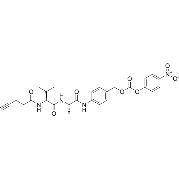 4-Pentynoyl-Val-Ala-PAB-PNP