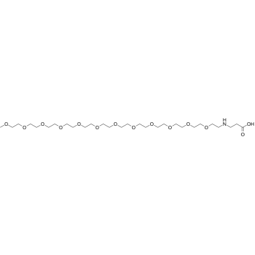 m-PEG12-NH-C2-acid