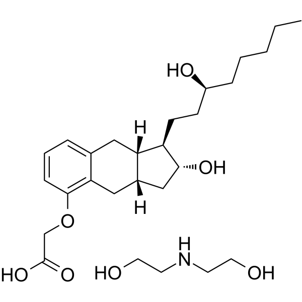 Treprostinil (diethanolamine salt)