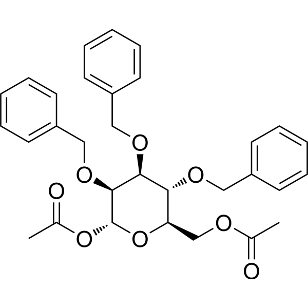 1,6-二-O-乙酰基-2,3,4-三-O-苄基-α-D-吡喃甘露糖