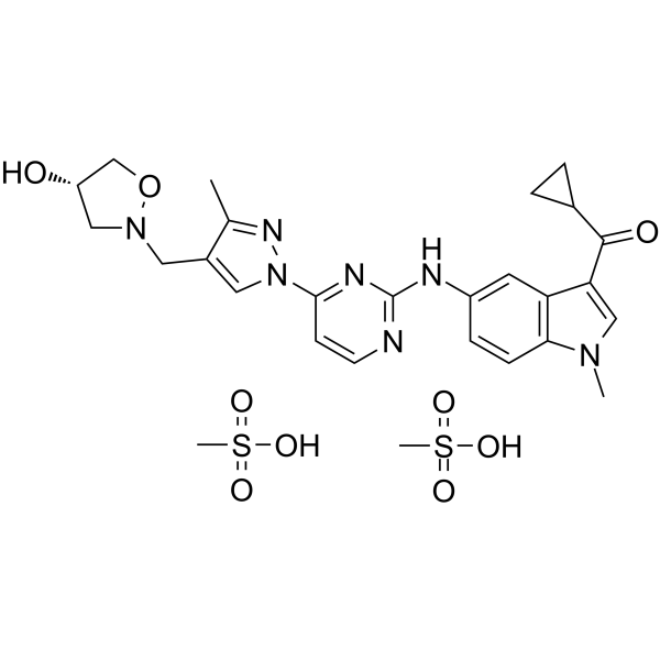 Cevidoplenib dimesylate