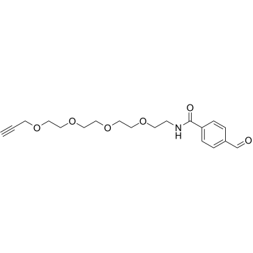 Ald-Ph-amido-PEG4-propargyl