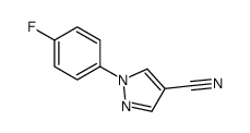 1-(4 -氟苯基)-1H -吡唑- 4 -腈