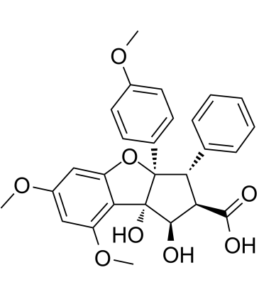 Rocagloic acid