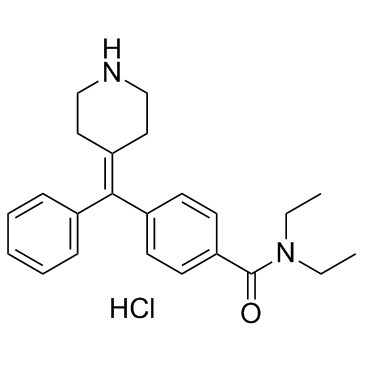 N,N-二乙基-4-(苯基-4-哌啶基亚基甲基)苯甲酰胺盐酸盐