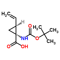 (1R,2S)-1-叔丁氧羰基氨基-2-乙烯基环丙烷甲酸