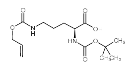 N-叔丁氧羰基-N'-[(烯丙氧基)羰基]-L-鸟氨酸