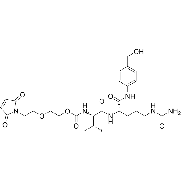 Mal-PEG2-Val-Cit-PABA