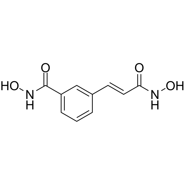 Carboxycinnamic acid bishydroxamide