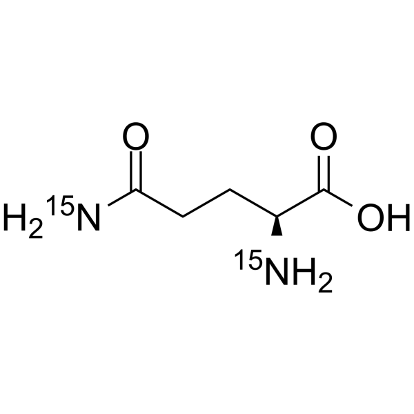 L-谷氨酰胺-<<15>>N{2}