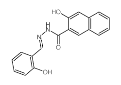 3-羟基-N′-[(2-羟基苯基)亚甲基]-2-萘甲酰肼