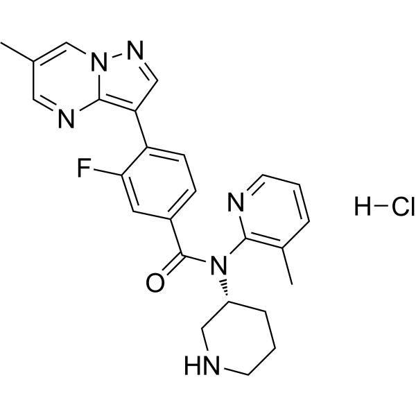 CD33 splicing modulator 1 hydrochloride