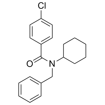 4-氯-N-环己基-N-(苯基甲基)苯甲酰胺