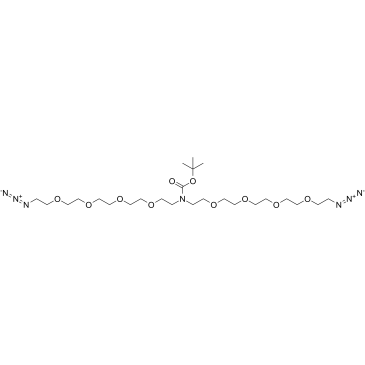 N-Boc-N-bis(PEG4-azide)