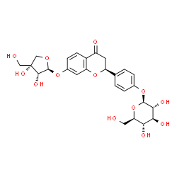 甘草苷元-7-O-D-芹糖-4'-O-D-葡萄糖苷