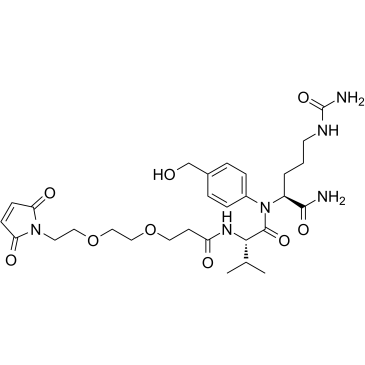 Mal-PEG2-Val-Cit-amido-PAB-OH