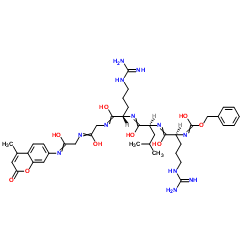 Z-Arg-Leu-Arg-Gly-Gly-AMC acetate salt