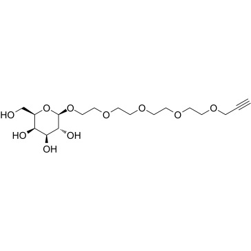 Propargyl-PEG4-beta-D-glucose