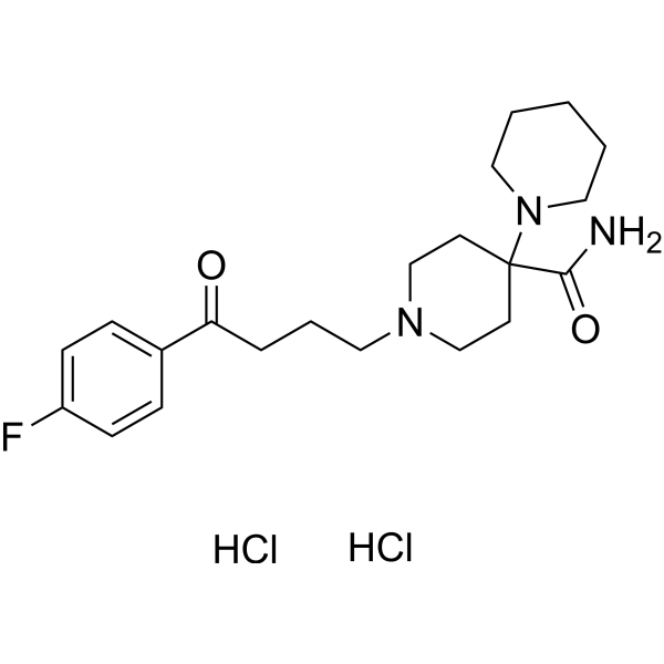 1-[4-(4-氟苯基)-4-氧亚基丁基]-[1,4-联哌啶]-4-甲酰胺二盐酸