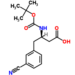 Boc-(R)-3-氨基-4-(3-氰基苯基)-丁酸