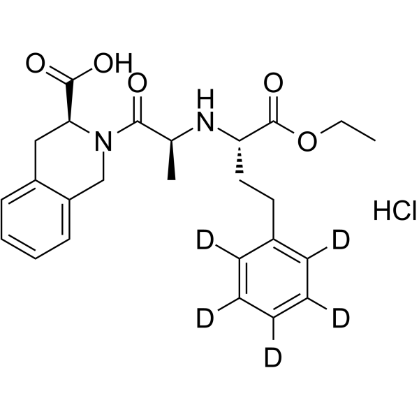 Quinapril-d5 hydrochloride