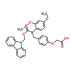 4-[(2,4-二甲氧基苯基)[(9H-芴-9-基甲氧基)羰基氨基]甲基]苯氧基乙酸
