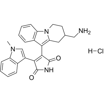 Bisindolylmaleimide X盐酸盐(Ro 31-8425)