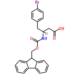 (R)-3-((((9H-芴-9-基)甲氧基)羰基)氨基)-4-(4-溴苯基)丁酸