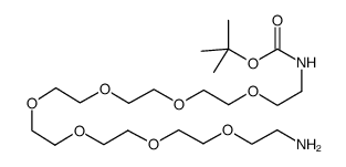 O-(2-氨基乙基)-O′-[2-(叔丁氧羰基-氨基)乙基]六聚乙二醇